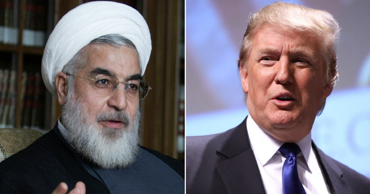 El presidente de Irán, Hassan Rouhani y su homólogo de EE.UU., Donald Trump. © Collage Wikimedia