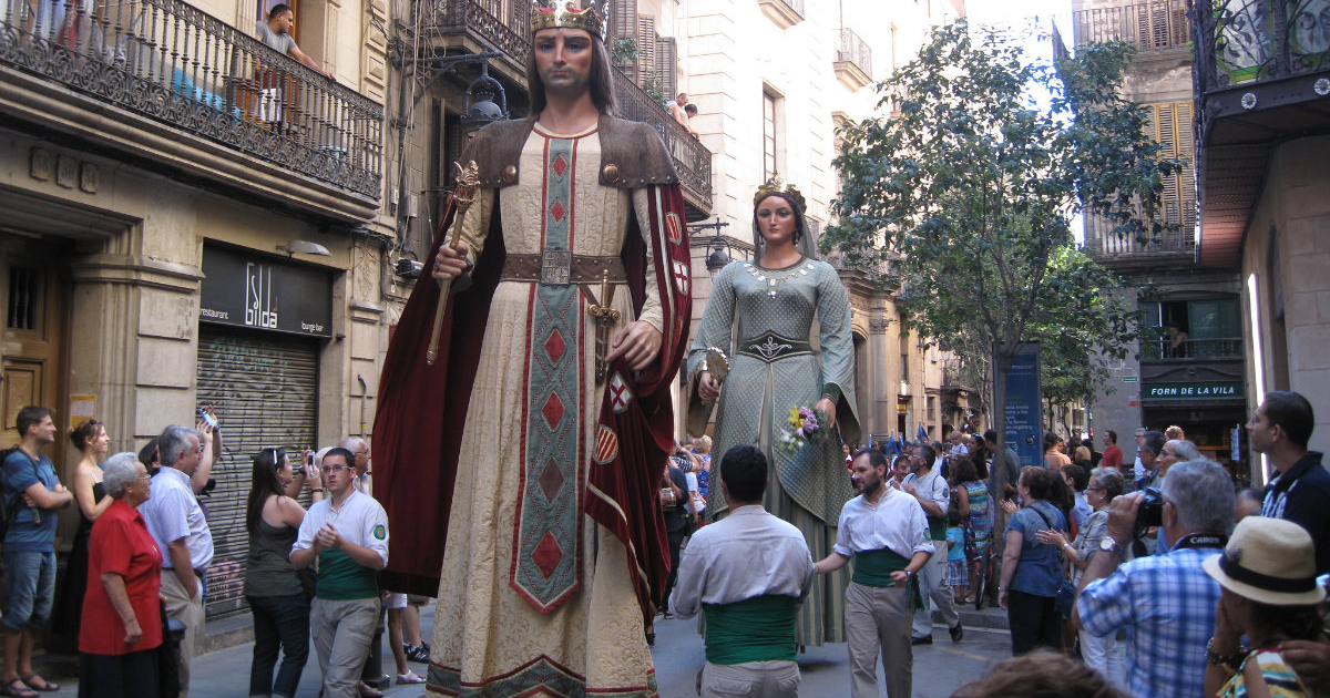 Fiesta de la Mercè, Barcelona © Flickr, Somewhere in the world today... 2012