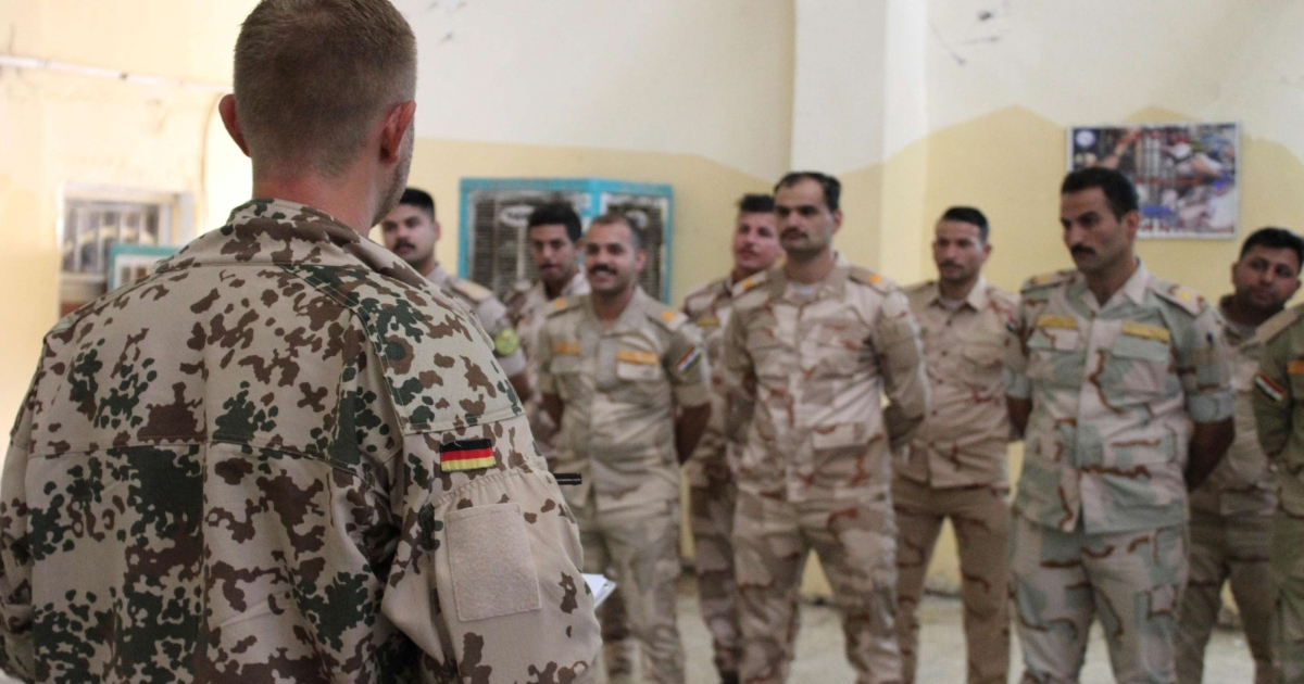Militar alemán en Irak. (imagen de referencia) © Twitter / @bundeswehrInfo