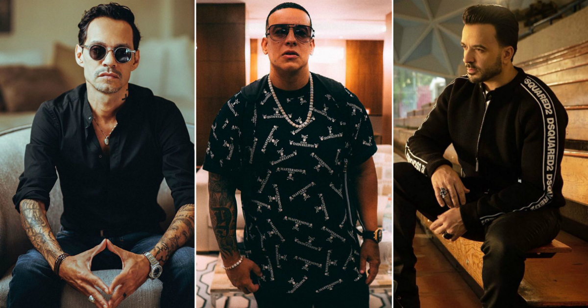 Instagram / Marc Anthony, Daddy Yankee, Luis Fonsi