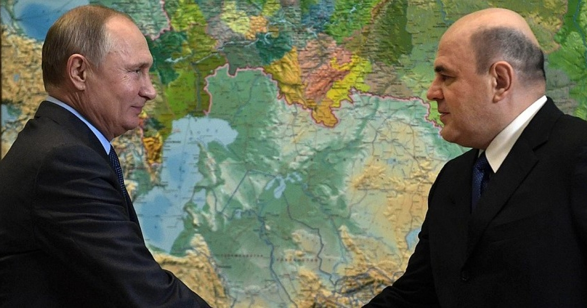 Vladimir Putin y Mijaíl Mishustin © en.kremlin.ru