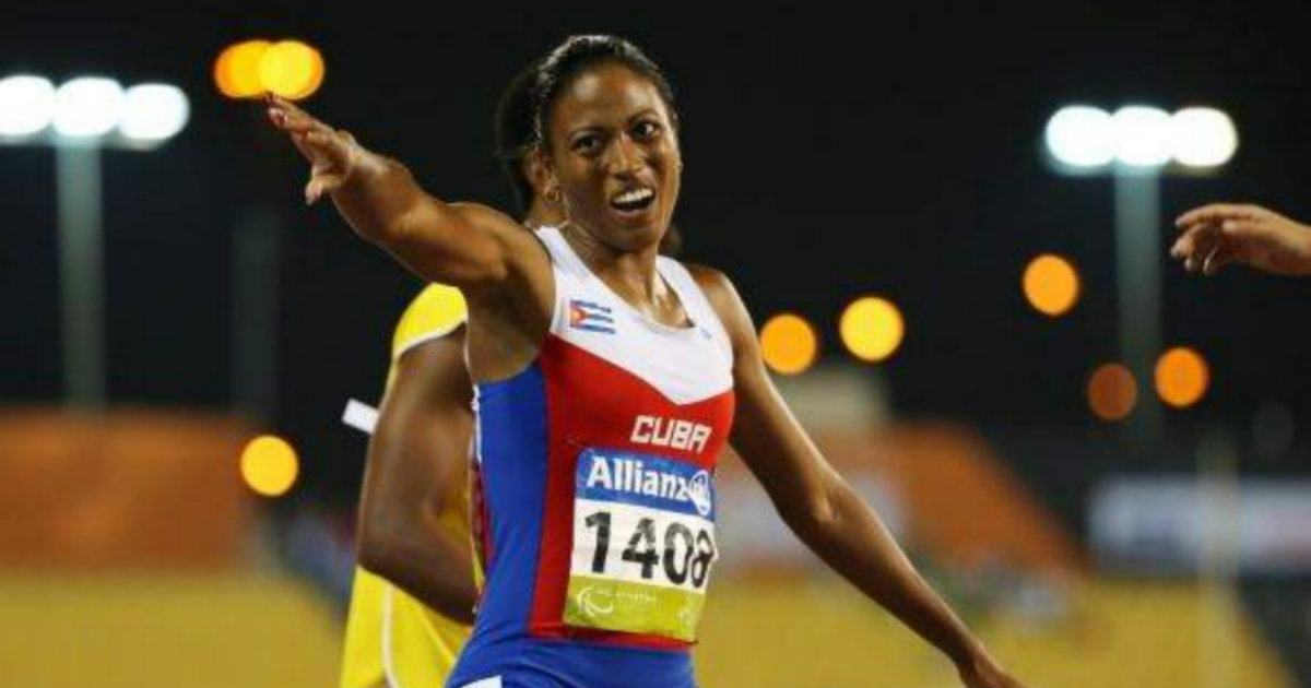 La atleta paralímpica cubana Omara Durand © Cubadebate