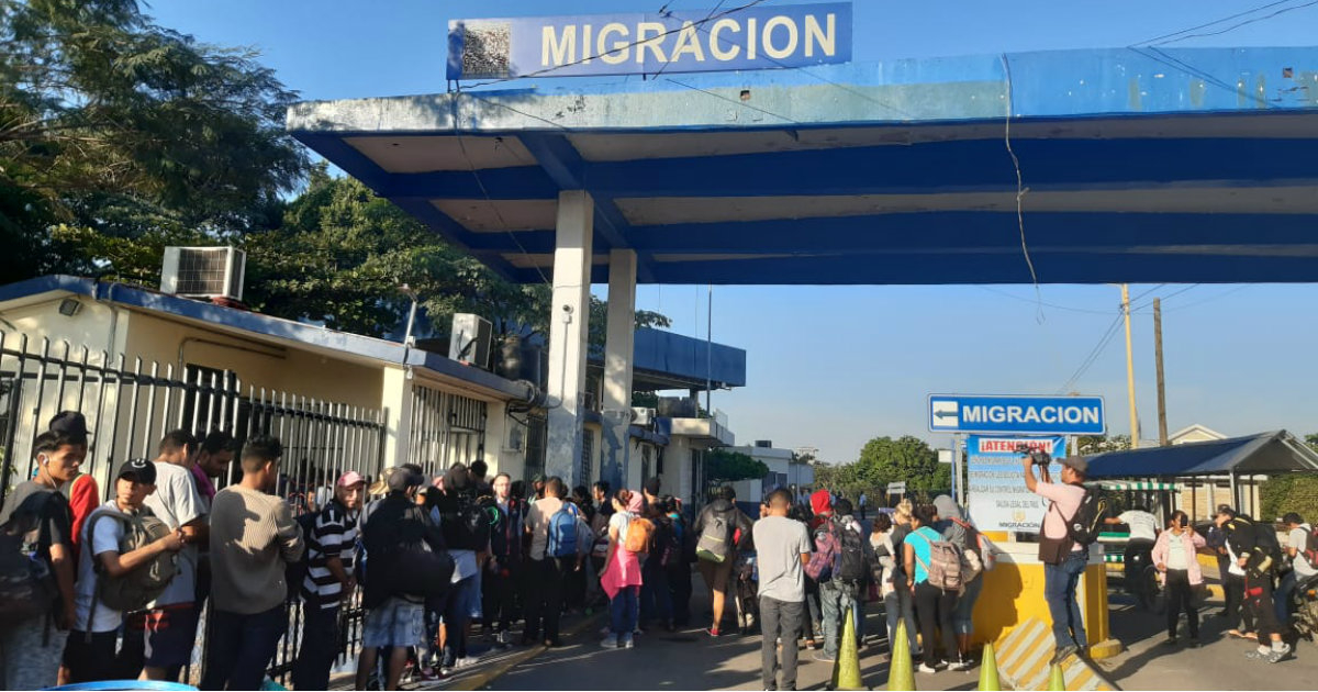 Migrantes en Guatemala © Facebook/Dirección General de Migración