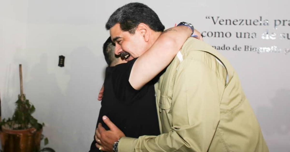 Maradona y Maduro en Venezuela. © Twitter / Nicolás Maduro