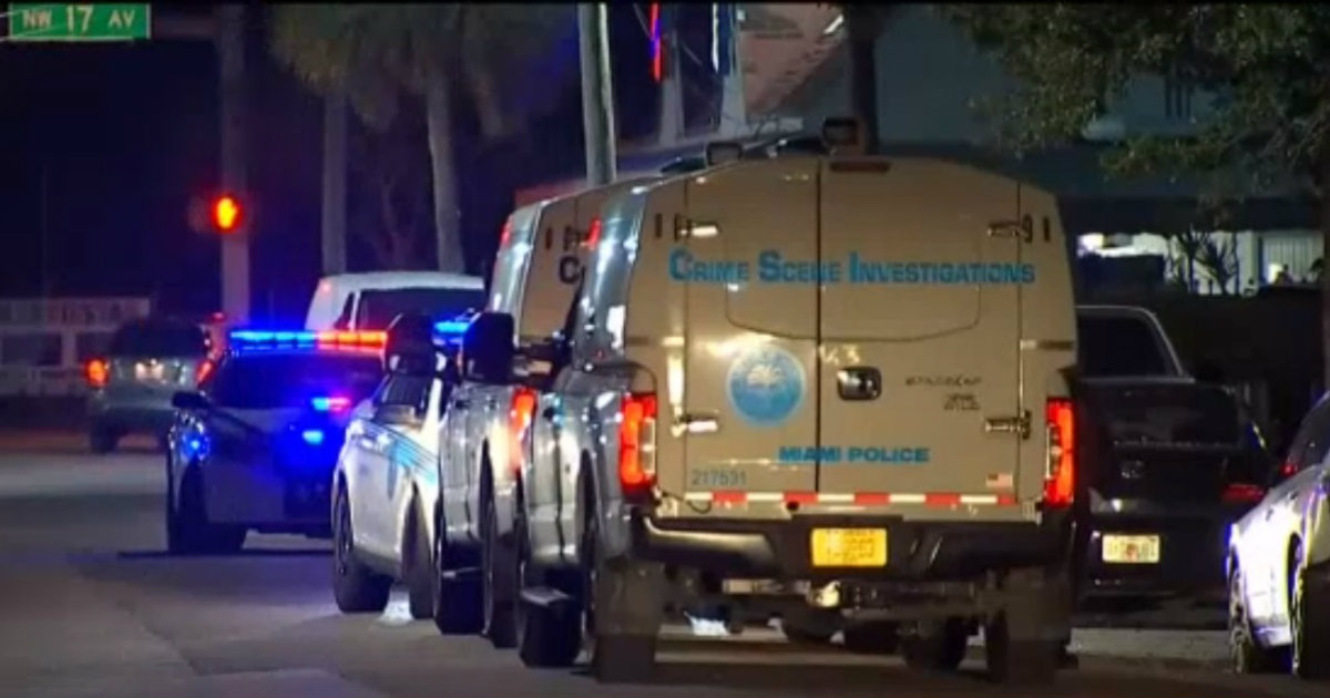 Escena del crimen en Miami, Florida © Telemundo51 / Captura de video