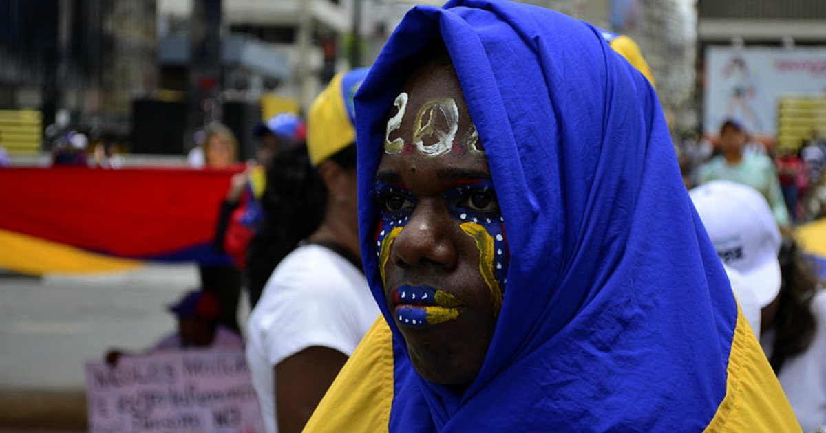 Manifestación en Venezuela para la liberación de presos políticos © Wikimedia Commons / Carlos Díaz