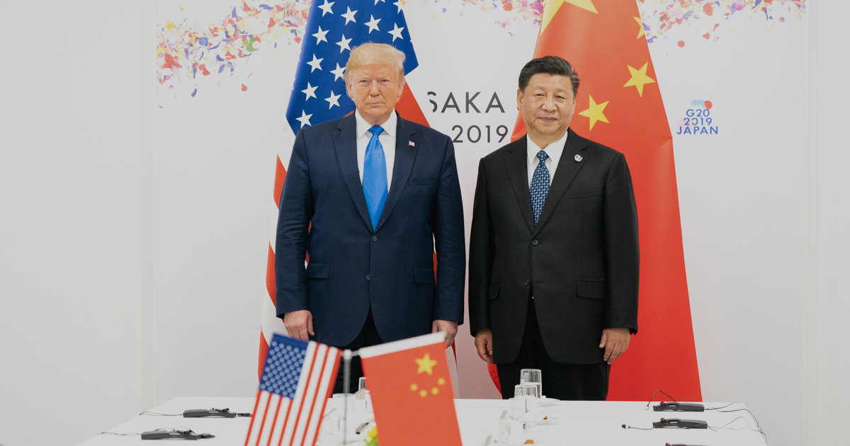 Donald Trump y Xi Jin Ping © Flickr / The White House