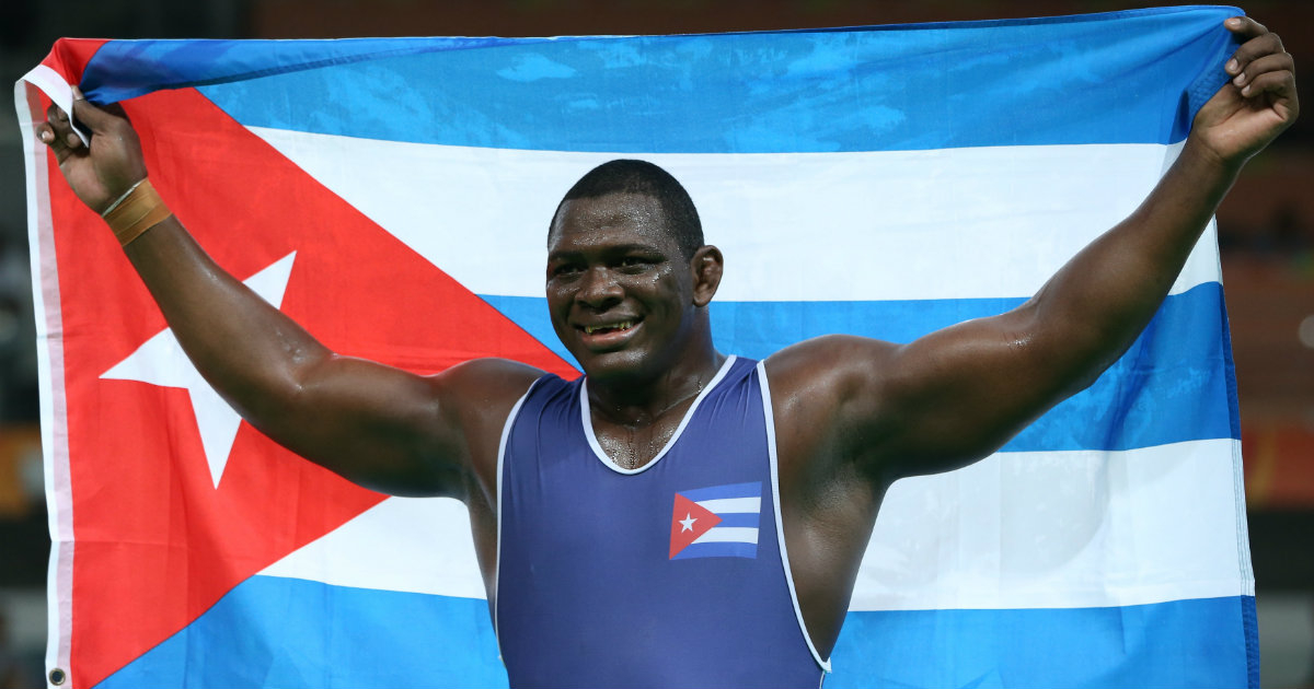 El luchador cubano Mijaín López © REUTERS/Issei Kato