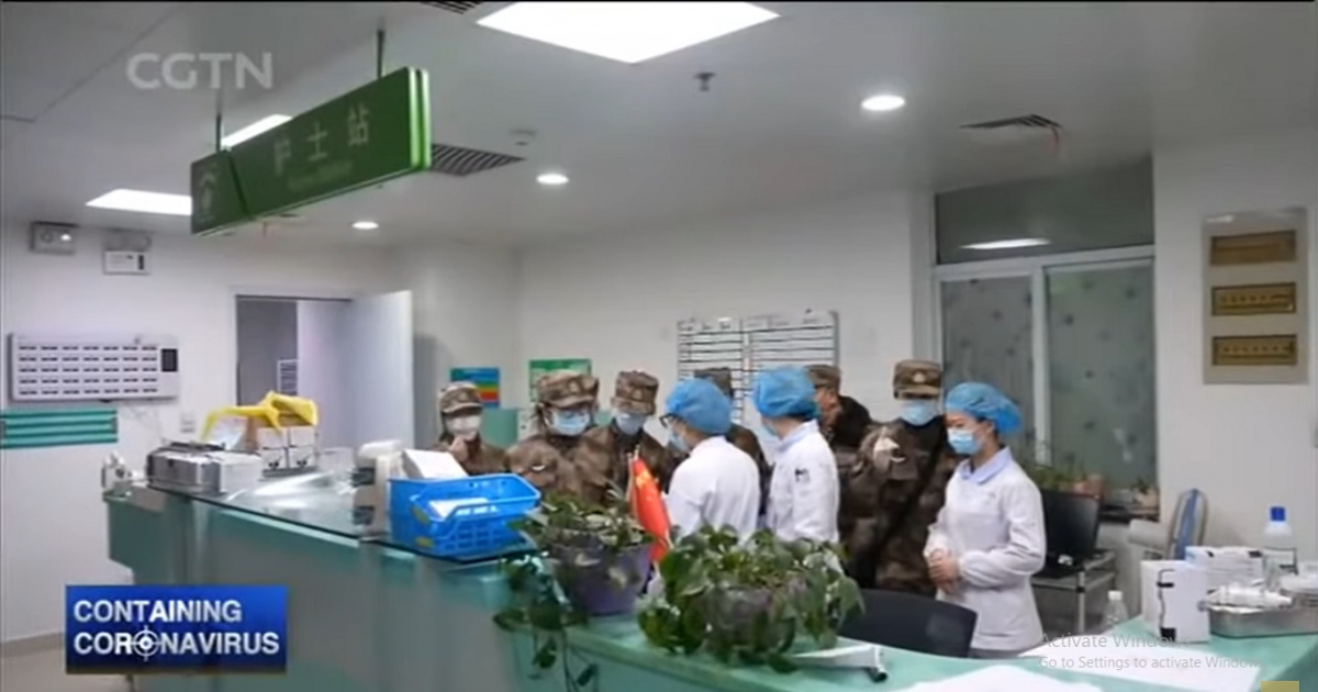 Hospital en China, país epicentro del coronavirus © Captura de video