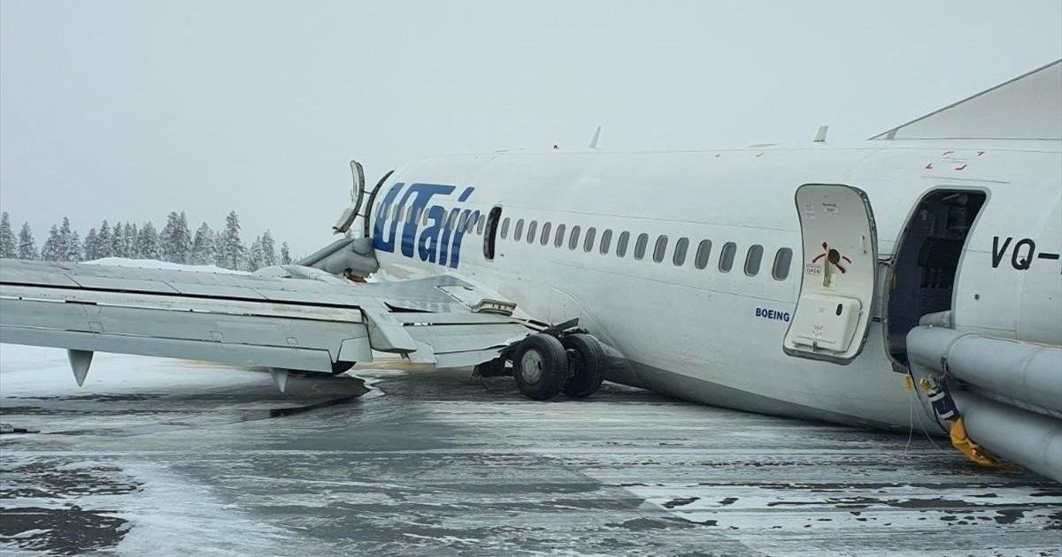 Avión de la aerolínea UTair siniestrado en Rusia © Russian Emergencies Ministry / Handout vía Reuters