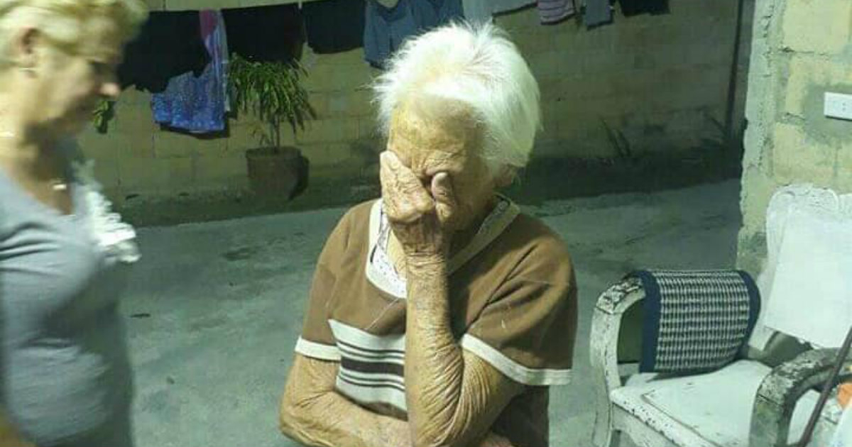La anciana que será presuntamente desalojada © Facebook/María de Jesús Soria Martínez
