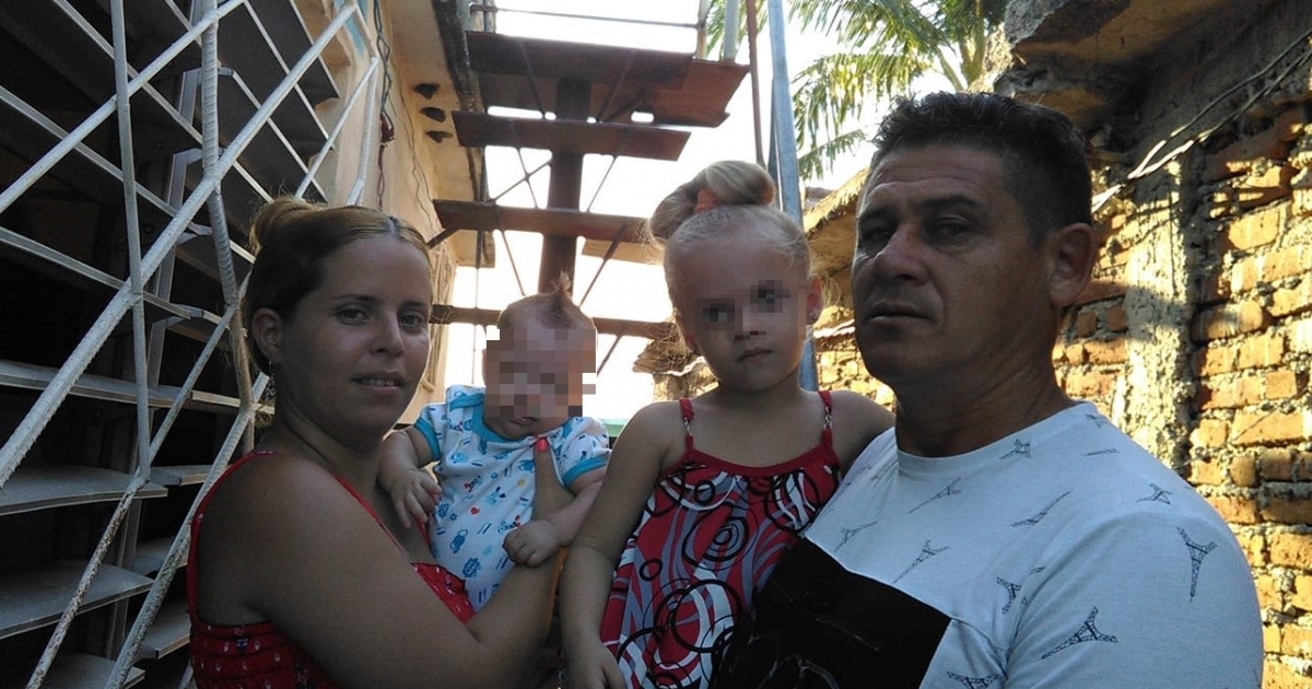 Grechent Alfonso Torres y su familia © Facebook / Grechent Alfonso Torres
