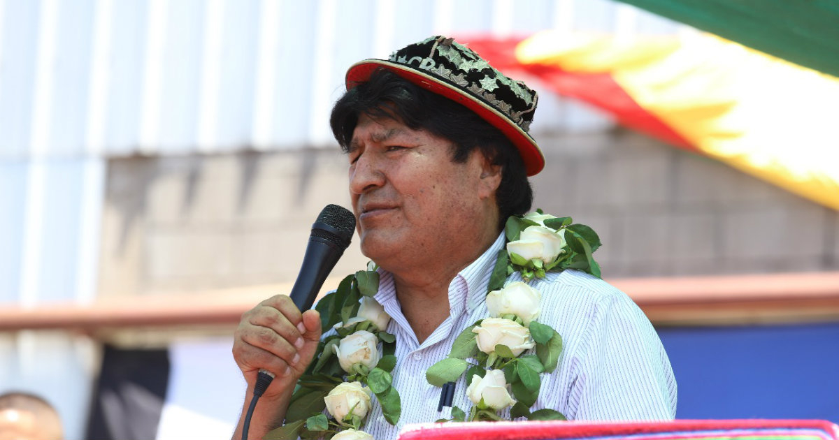 Evo Morales en una imagen de archivo © Twitter / Evo Morales