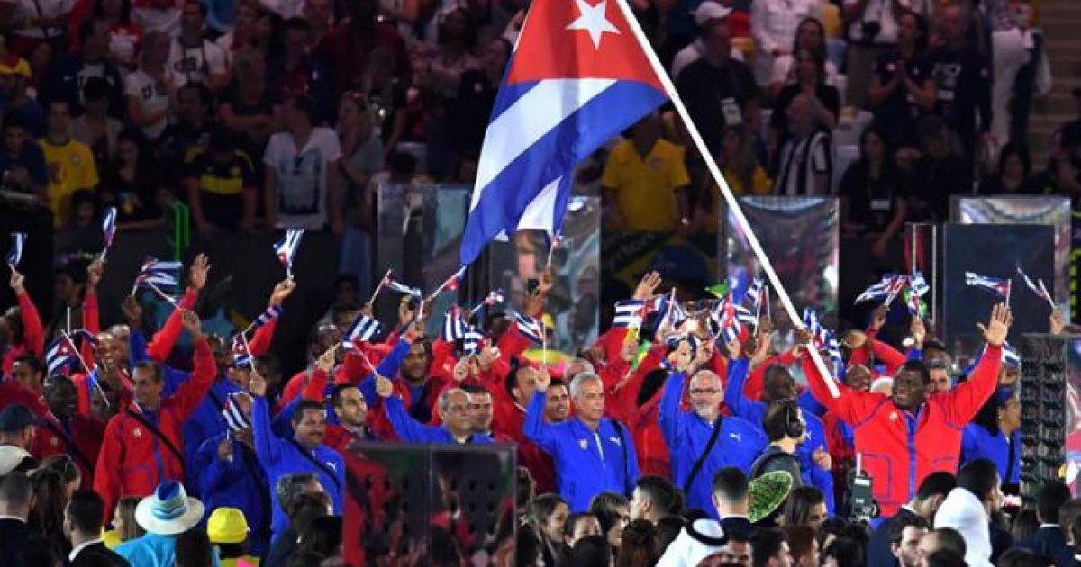 Delegación cubana a Olimpiadas de Río de Janeiro en 2016 © Granma
