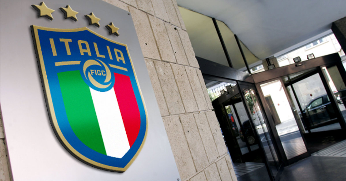 Escudo de la Federación Italiana de Fútbol © Twitter/FIGC