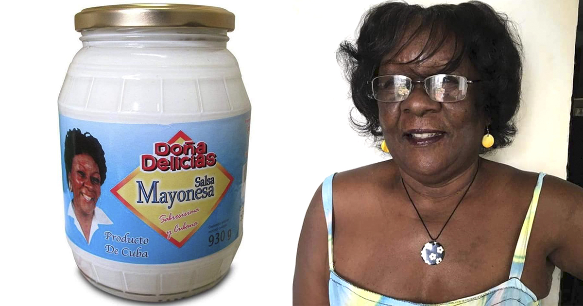 Así luce ahora la modelo de la famosa mayonesa cubana Doña Delicias