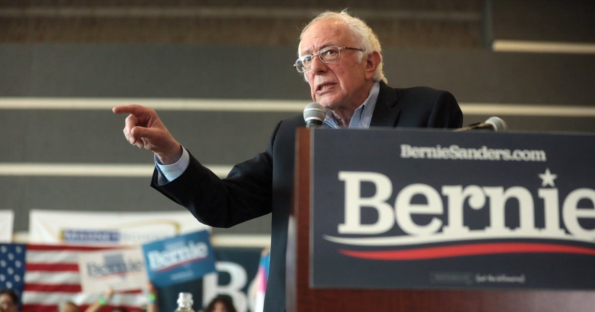 El senador Bernie Sanders lidera la intención de voto en las encuestas. © CiberCuba