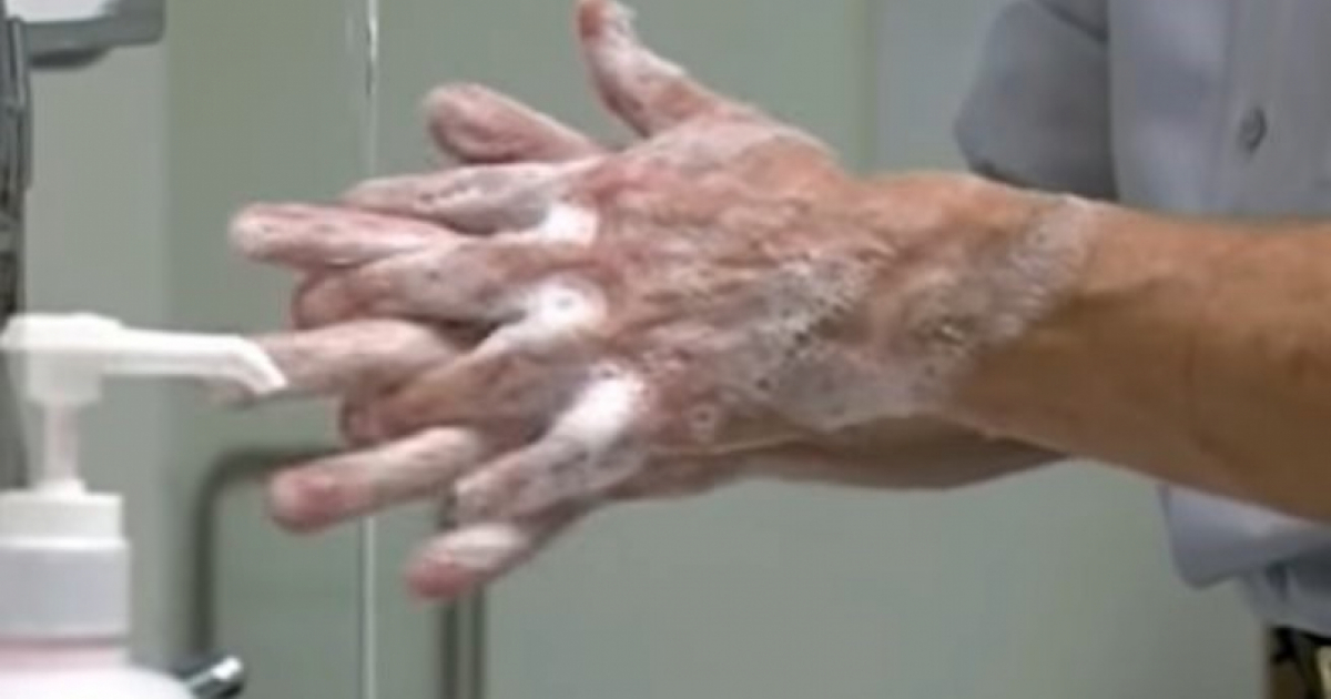 Lavado de manos (imagen referencial) © Captura de video de youtube