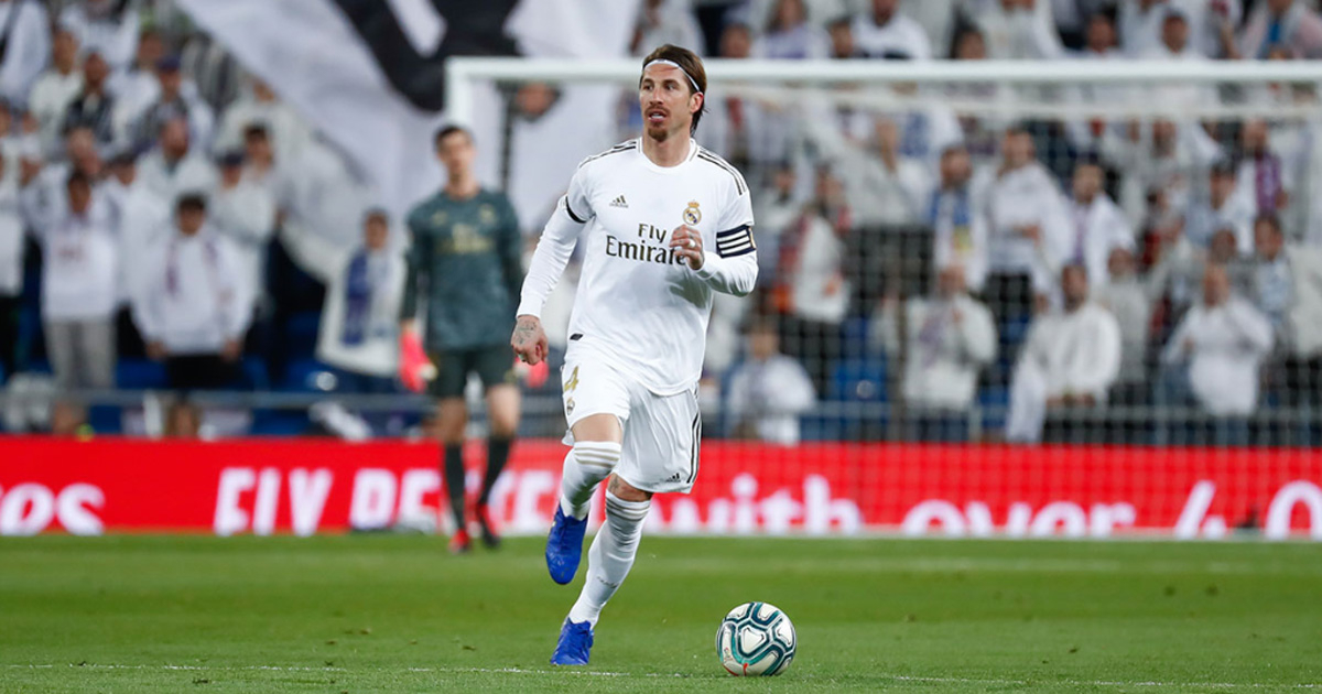 Sergio Ramos ha jugado en los últimos 20 Clásicos. © Real Madrid/Twitter.