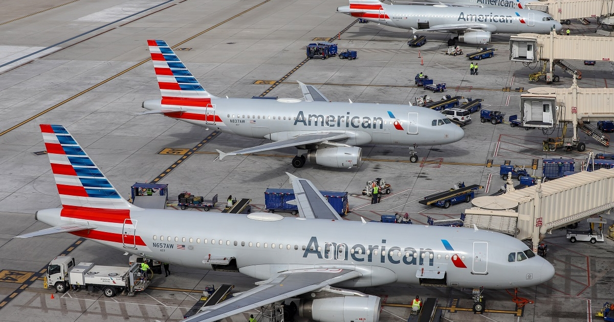 Aviones de American Airlines © Wikipedia