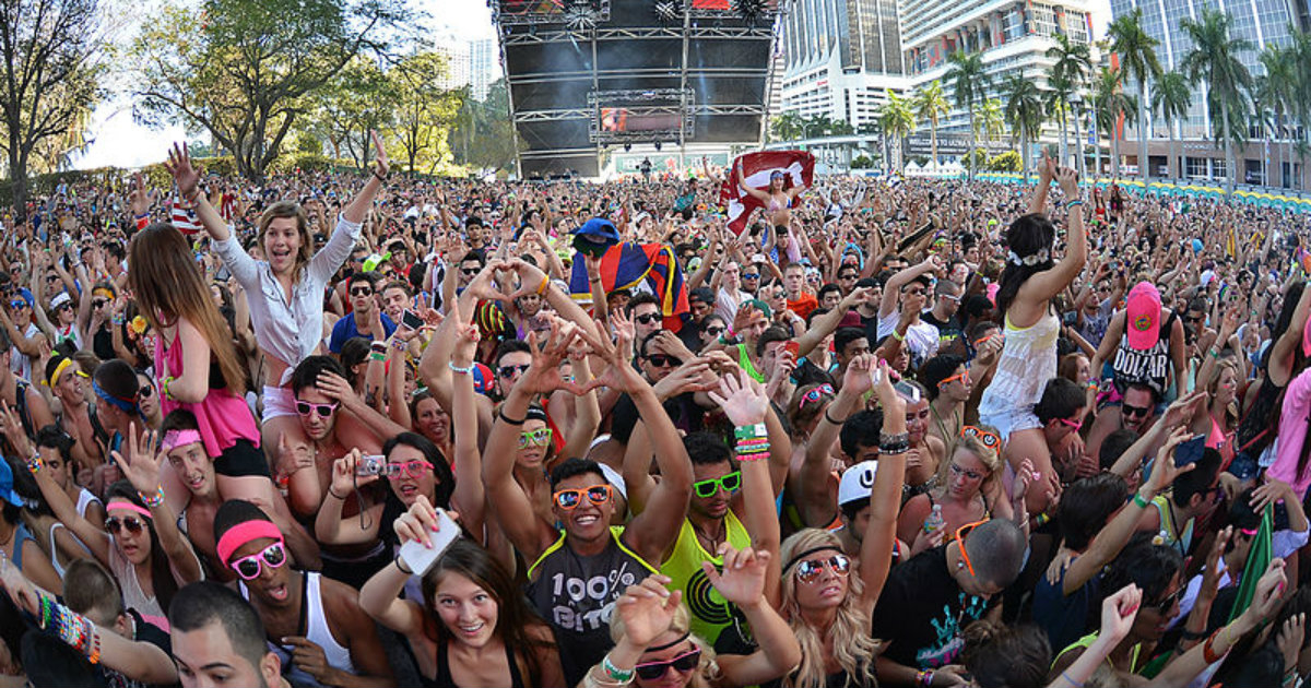 Foto de archivo del Ultra Music Festival en Miami © Wikipedia