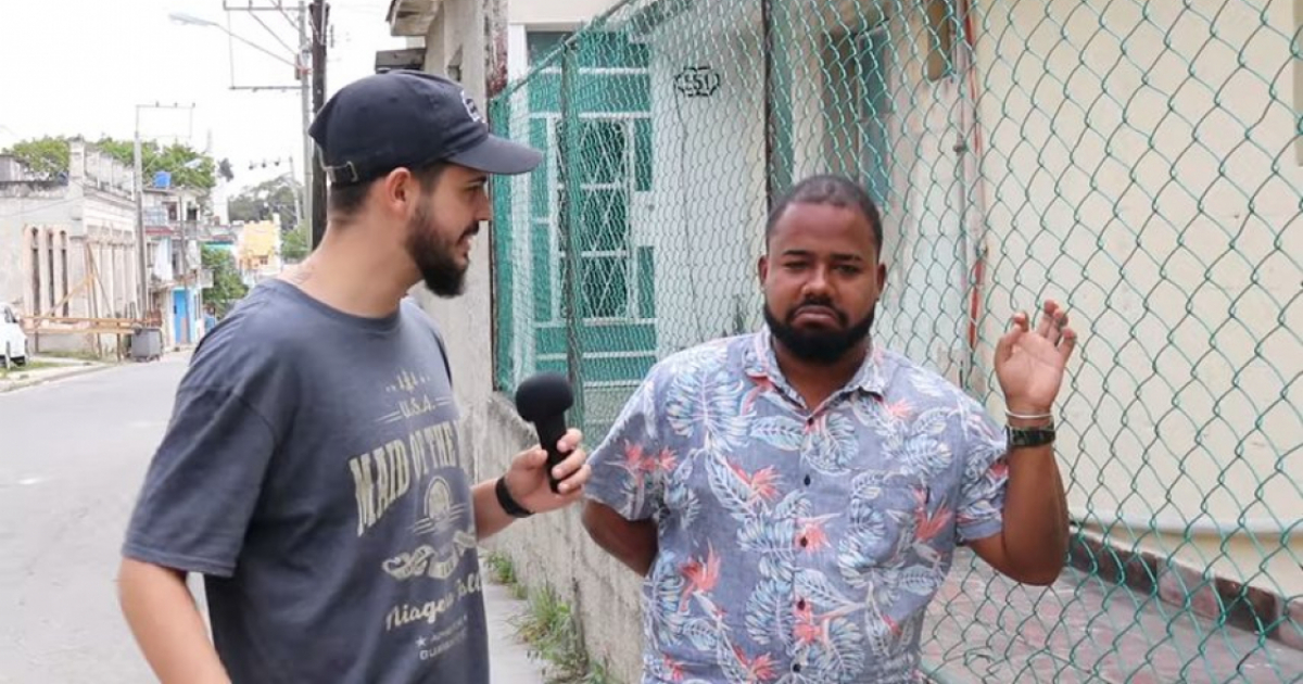 Pedrito el Paketero entrevista a un cubano © Captura de video de youtube