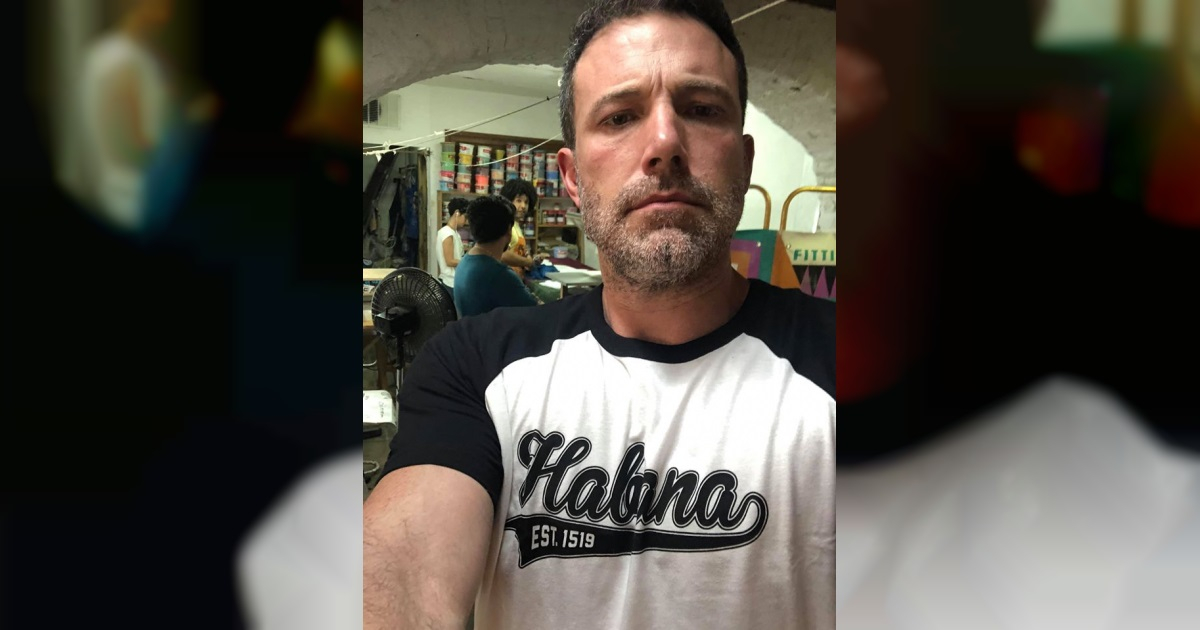 Ben Affleck viste pulóver made in Cuba en La Habana