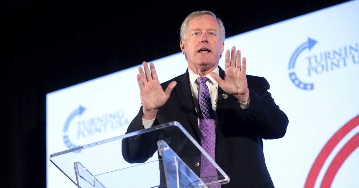 El nuevo jefe de gabinete de la Casa Blanca, Mark Meadows, en una imagen de archivo © Wikimedia Commons 