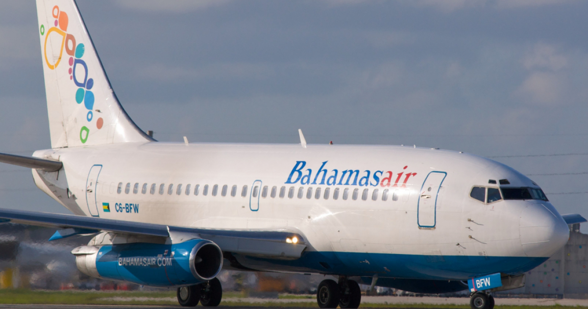 Avión de la aerolínea Bahamasair, de Bahamas © Wikipedia