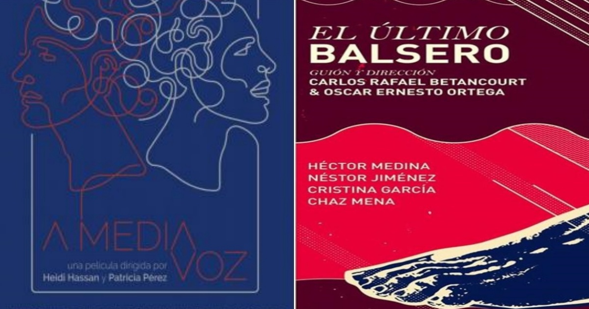 Carteles de dos películas cubanas que participan en el Festival © FilmAffinity