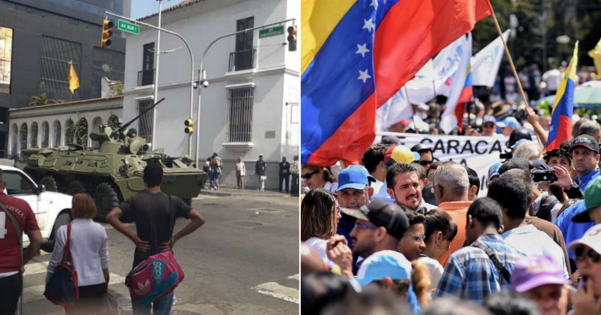 Imágenes de Venezuela © Twitter / Juan Guaidó y Asamblea Nacional