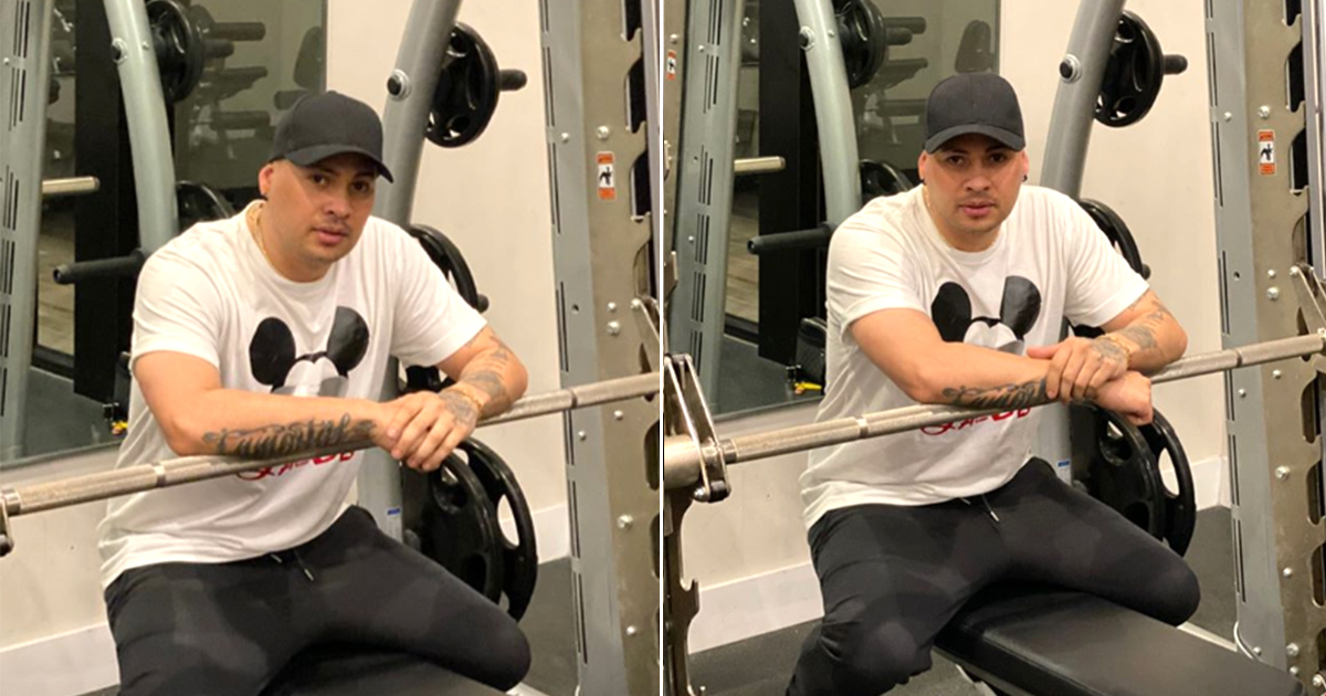 Jacob Forever en el gym © Instagram / Jacob Forever