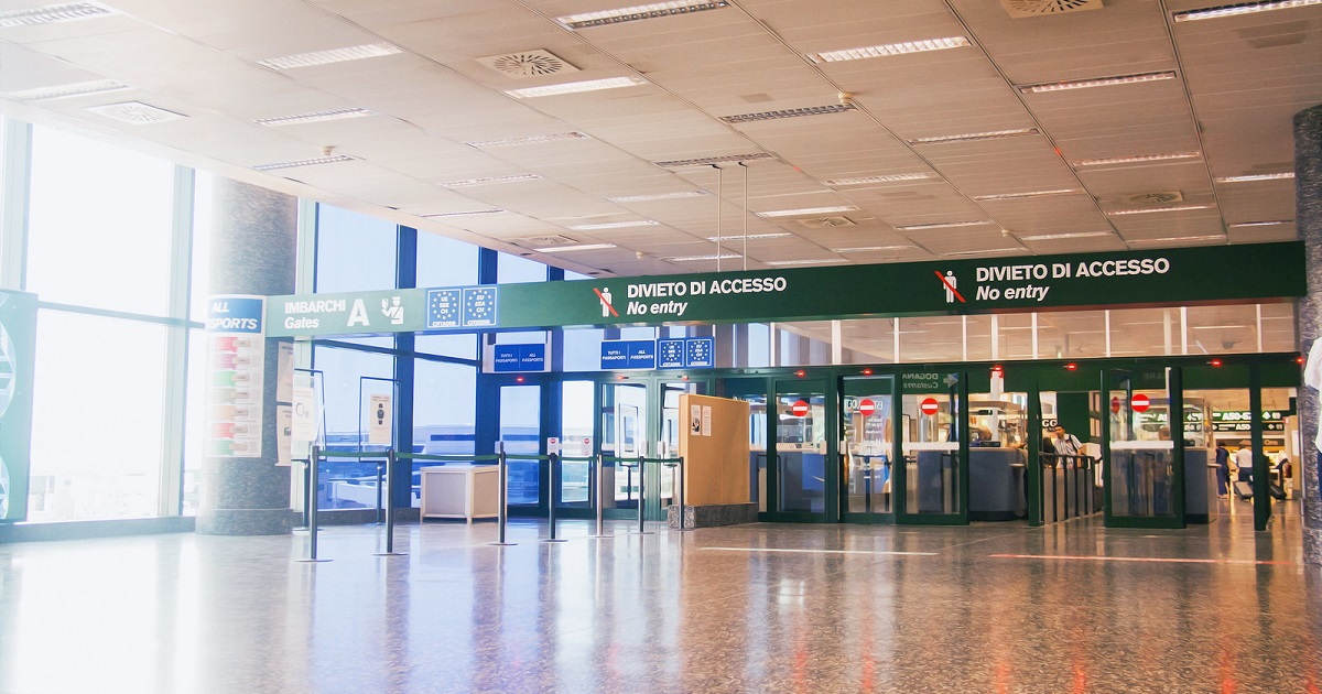 Aeropuerto de Fiumicino, Italia © Wikipedia Commons