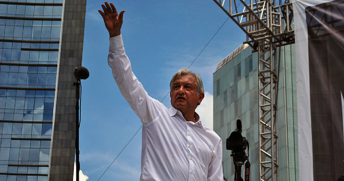 Andrés Manuel López Obrador © Wikipedia Commons