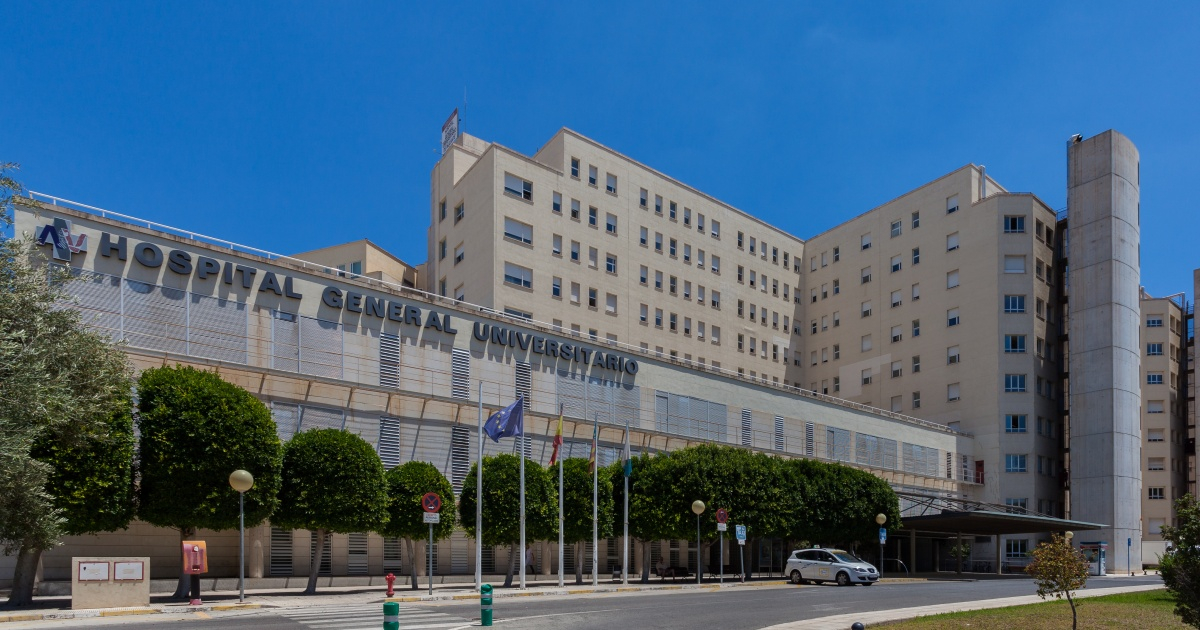 Hospital de Alicante, España (imagen referencial) © Wikimedia Commons