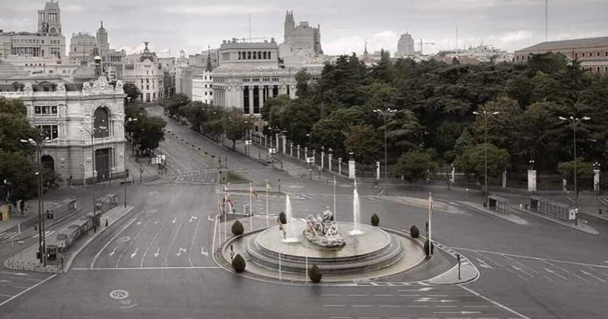 Fuente de la Cibeles, en Madrid © CiberCuba