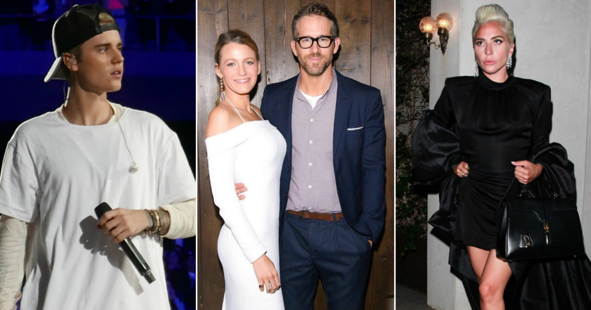 Los famosos donan para luchar contra el coronavirus © Instagram / Justin Bieber, Ryan Reynolds, Lady Gaga