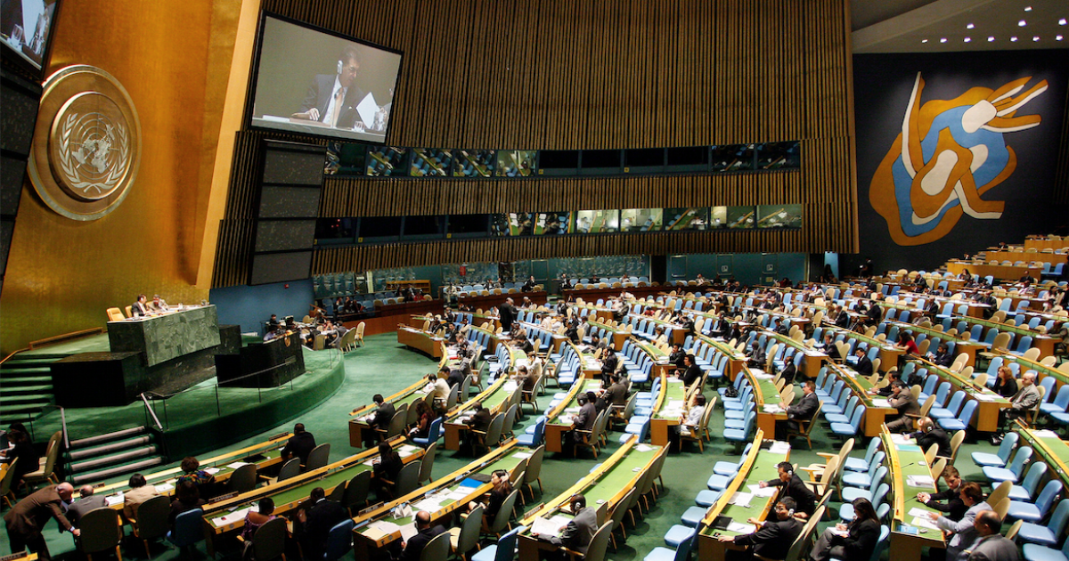 Asamblea ONU © Asamblea General de la ONU