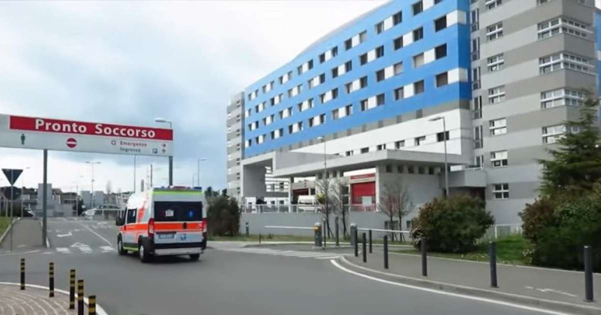 Hospital de Rimini, Italia © Captura de video de youtube