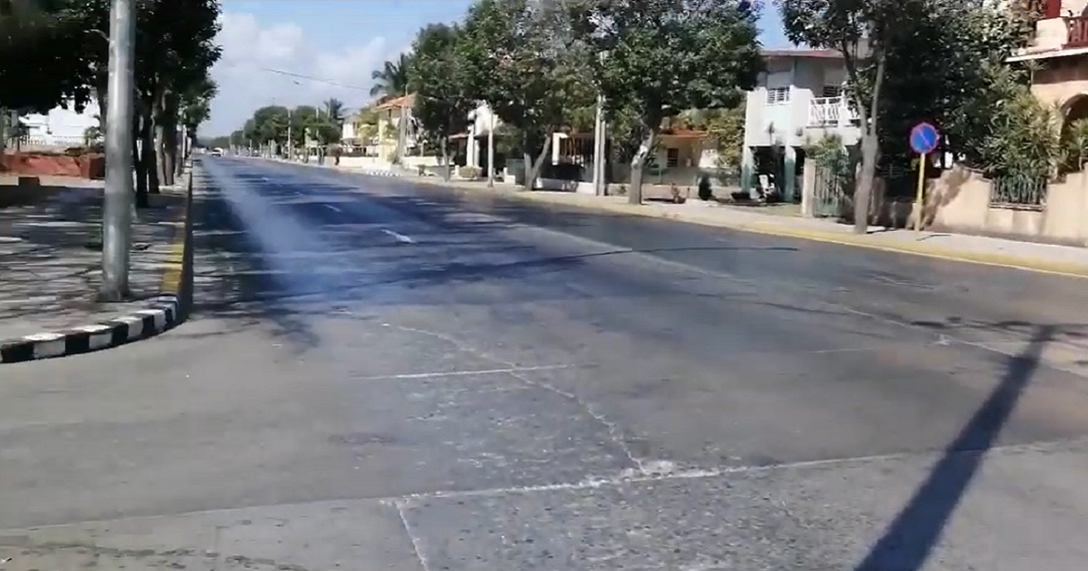 Calles de Varadero actualmente © Captura de Youtube