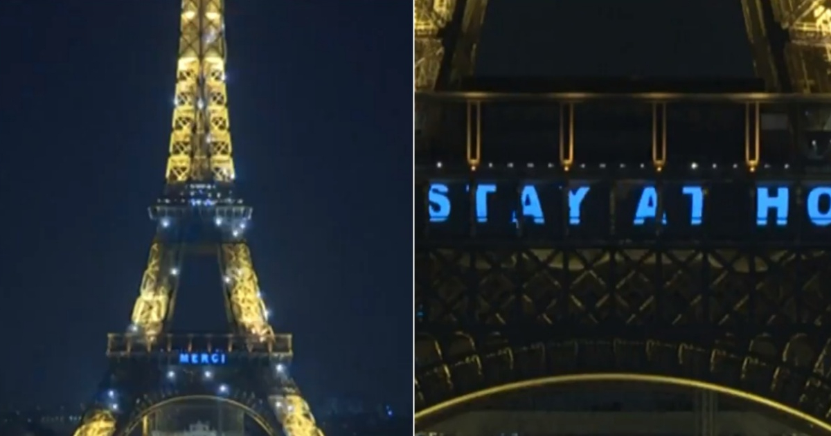 Torre Eiffel, en Francia © Captura de video