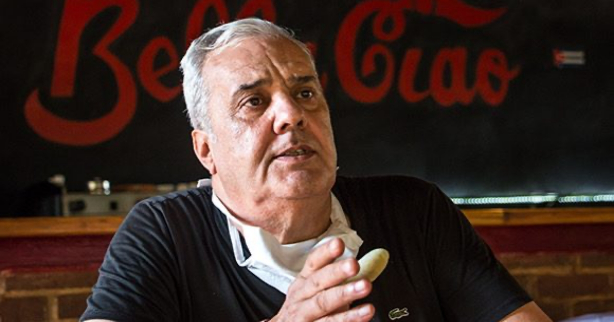 Aldo Amadori, uno de los propietarios del restaurante Bella Ciao. © Cubadebate / Abel Padrón Padilla