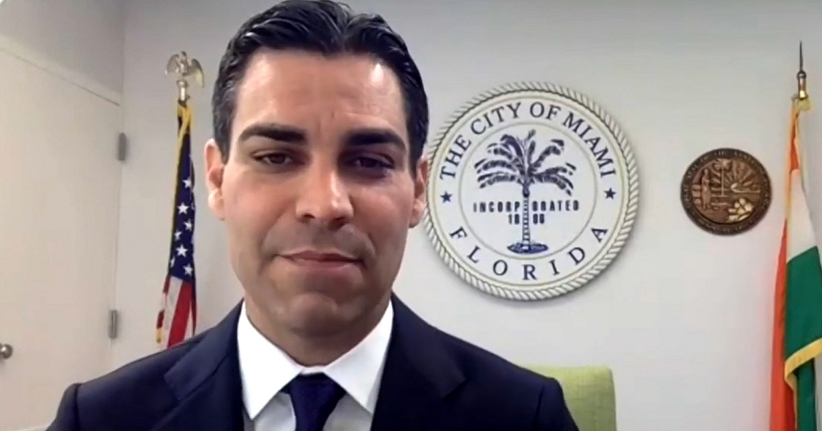 Francis Suárez, alcalde de Miami. © Captura de Youtube