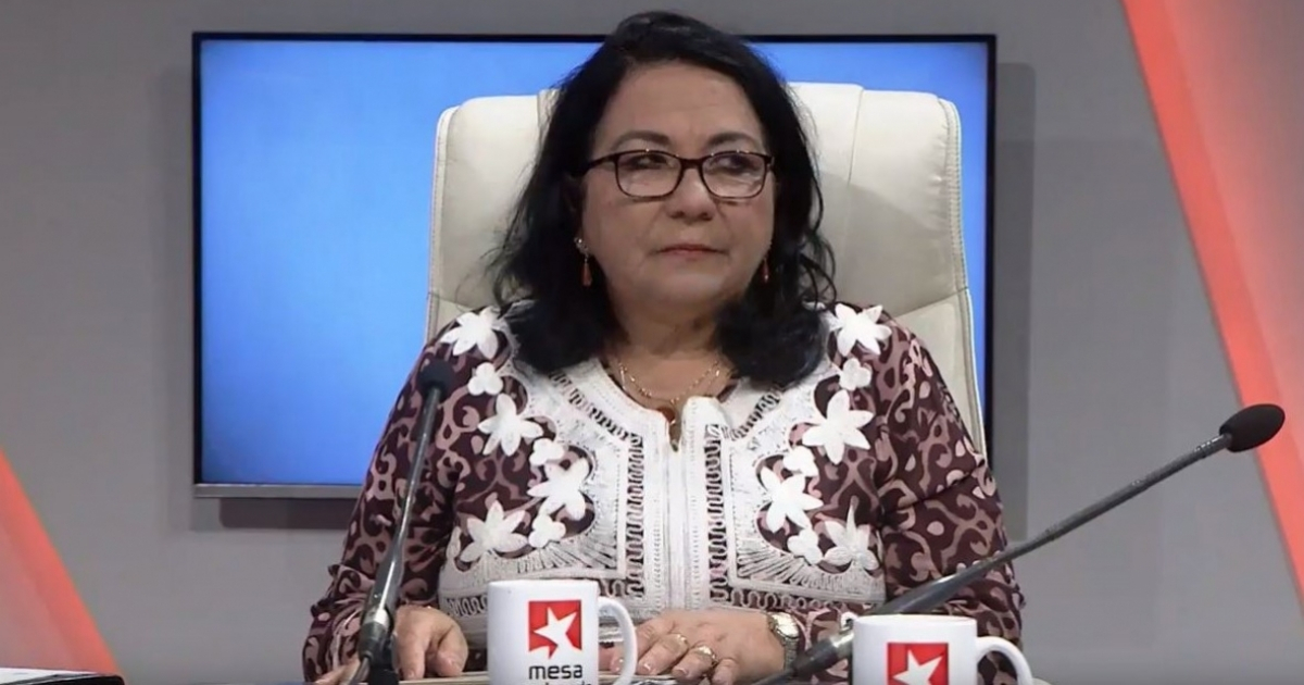 Marcia Cobas Ruiz, viceministra del MINSAP © CiberCuba