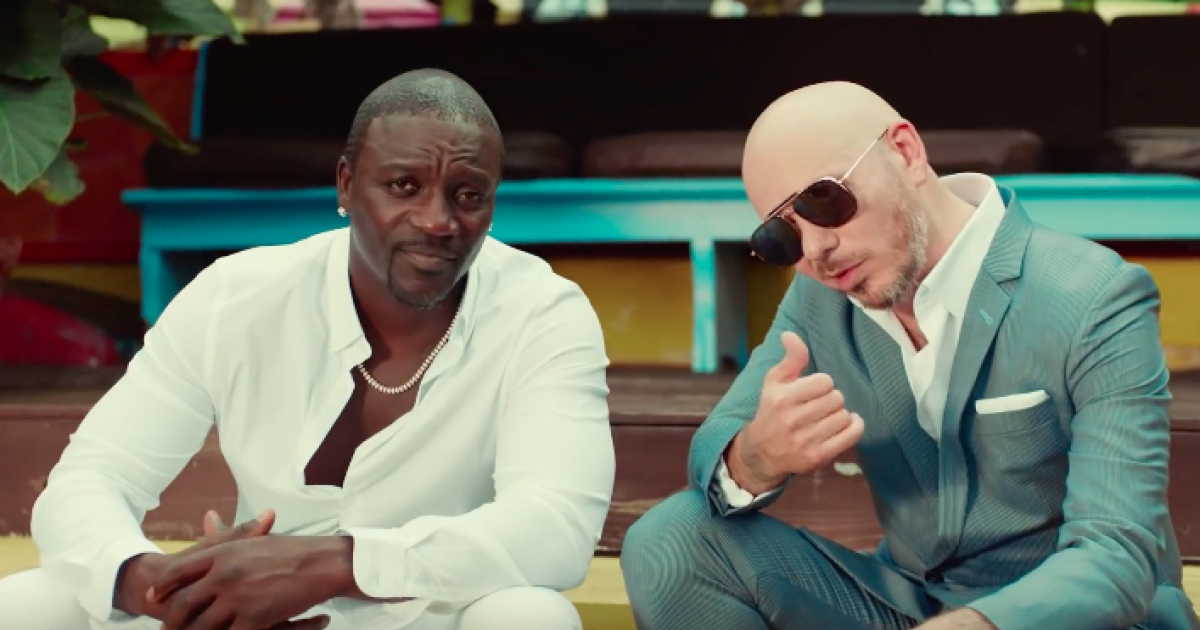Pitbull y Akon © Pitbull / YouTube