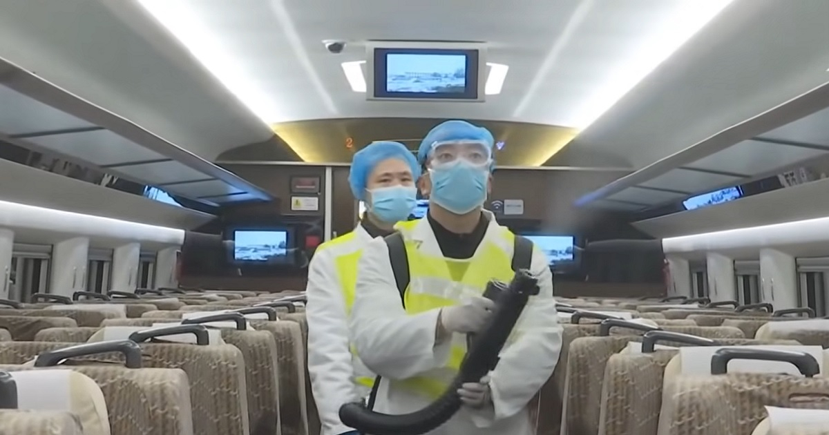 China ha estado tomando varias precauciones para intentar contener el brote de coronavirus. © Captura de Youtube