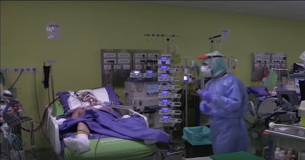 Paciente con coronavirus en Estados Unidos. © Captura de Youtube/Telemundo