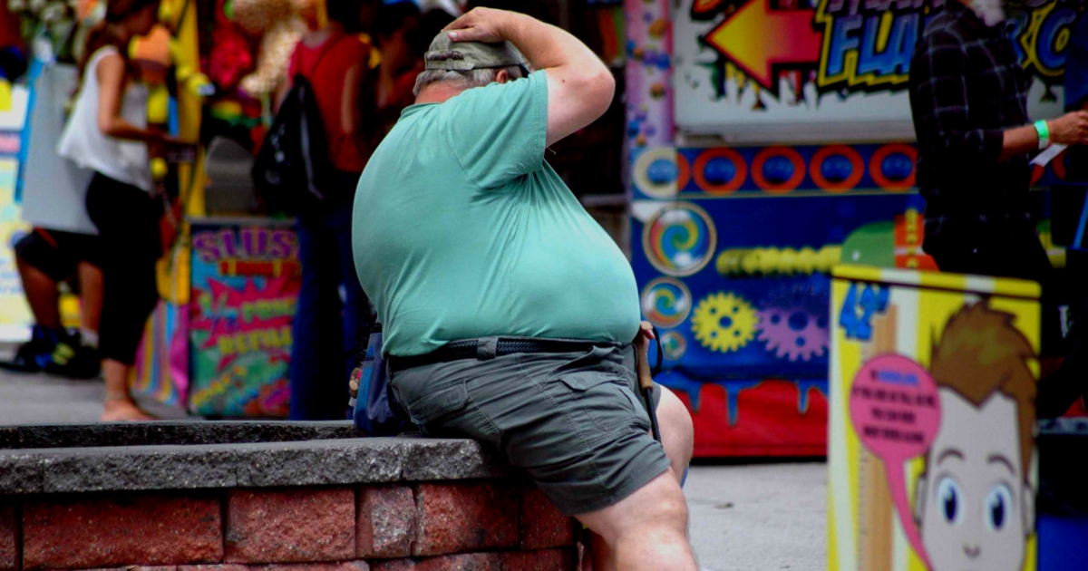 Hombre obeso en EE.UU. (Imagen referencial) © Flickr/ Steve Baker