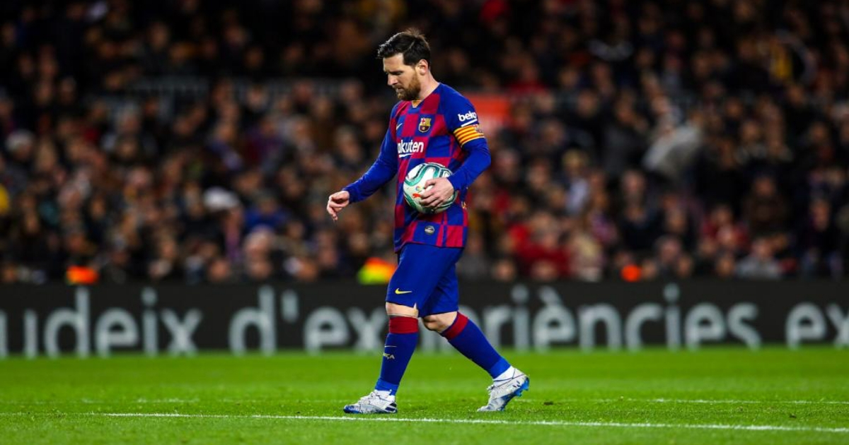 Leo Messi, en un partido del Barça. (imagen de referencia) © Twitter / @FCBarcelona_es