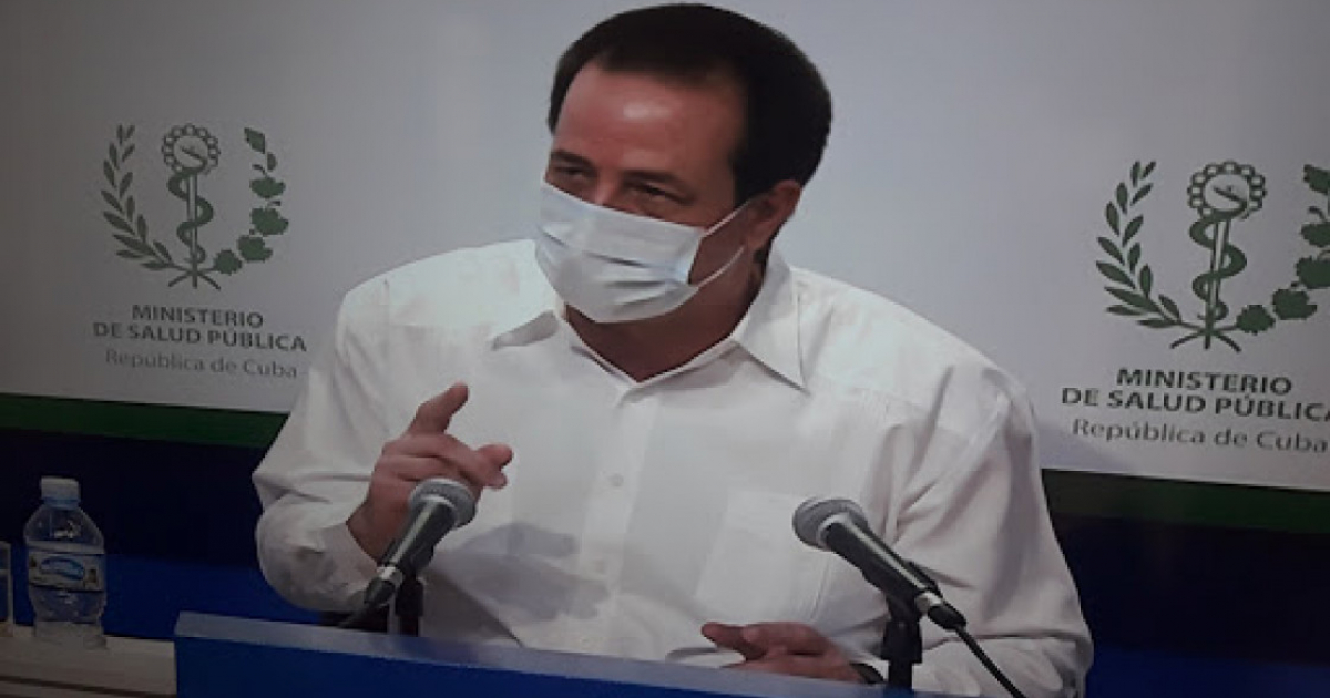 José Ángel Portal Miranda, ministro de Salud Pública de Cuba © Granma